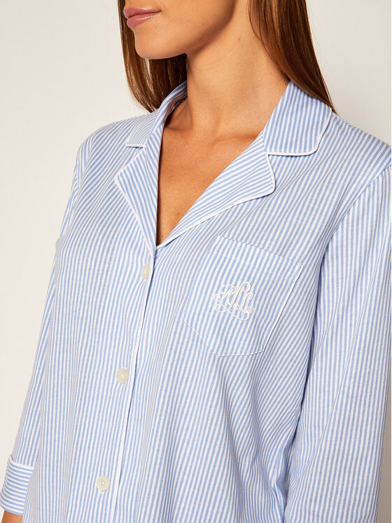 LAUREN RALPH LAUREN Lauren Ralph Lauren Piżama I819702 Błękitny