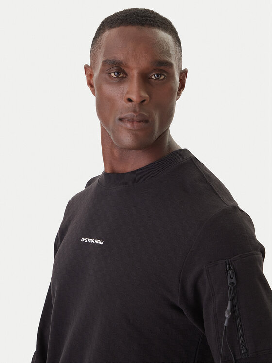G-Star Raw G-Star Raw Majica z dolgimi rokavi Checquard D26033-D965 Bež Regular Fit