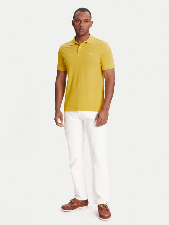 United Colors Of Benetton United Colors Of Benetton Polo 3089J3179 Žuta Regular Fit