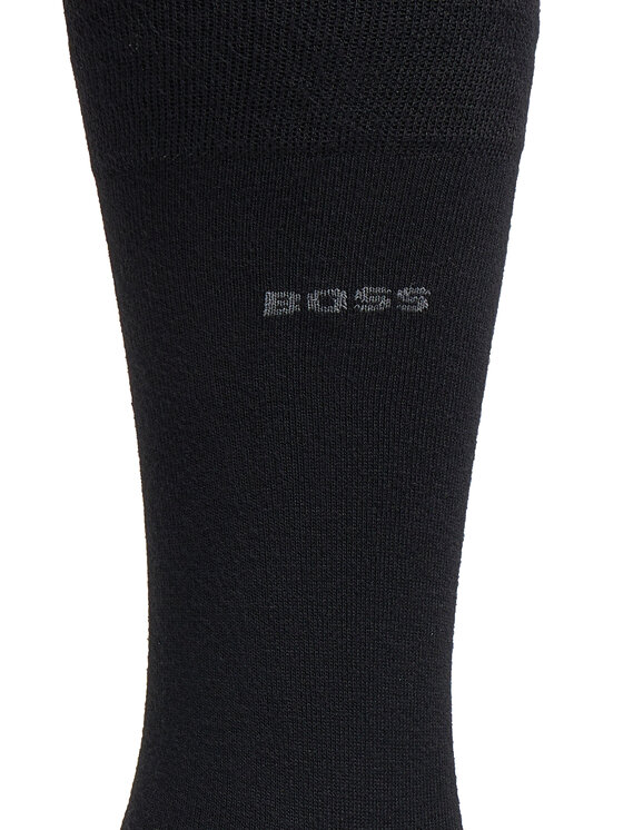 BOSS BOSS 2er-Set hohe Herrensocken 50538200 Schwarz
