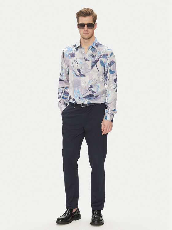 Marciano Guess Marciano Guess Сорочка 5GHH21 4467Z Блакитний Regular Fit