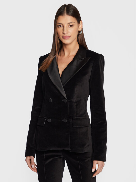 Michael kors black blazer best sale