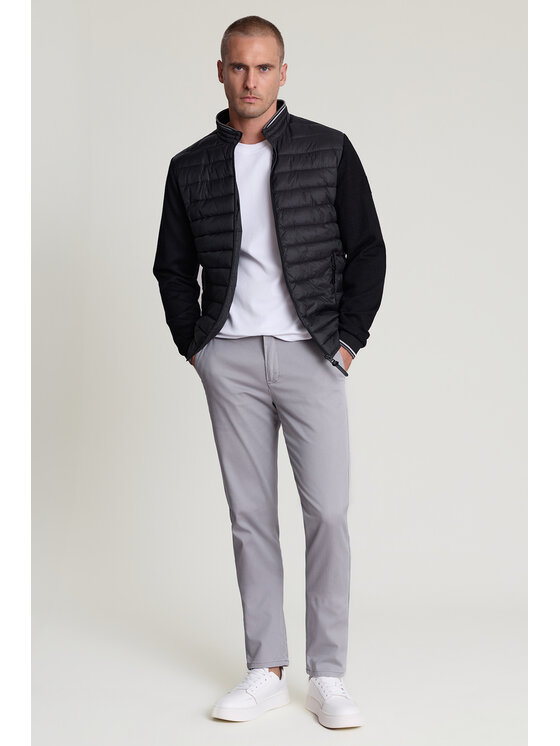 Próchnik Próchnik Chinosy PM2 SP082124000013 Szary Slim Fit
