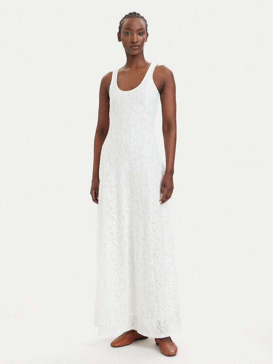 Vero Moda Vero Moda Коктейльна сукня Salina 10356493 Білий Regular Fit