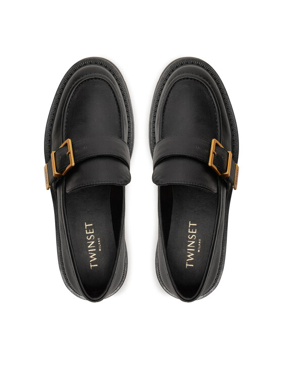 TWINSET TWINSET Loafers Mocassino 242TCP044 Μαύρο