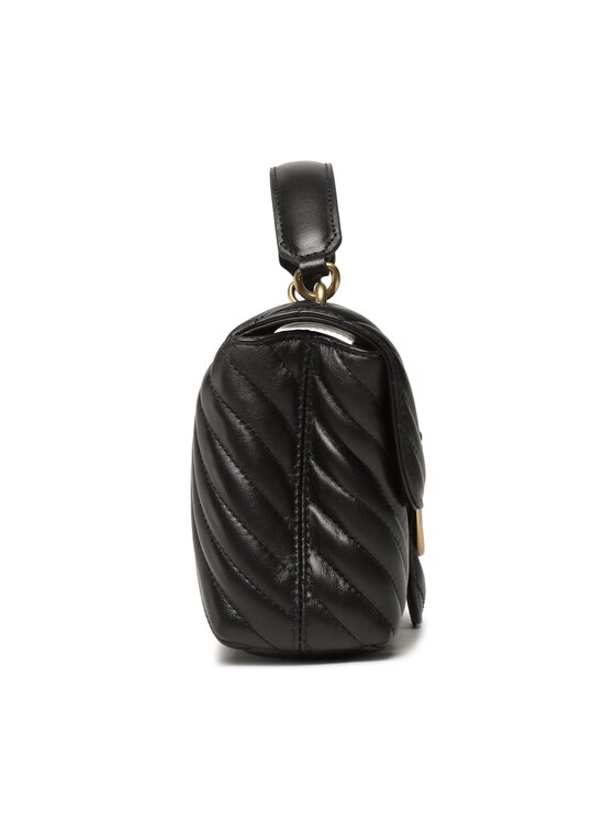 PINKO Pinko Handtasche Love Lady Puff Mini Cl PE 23 PLTT 100044 A0GK Schwarz