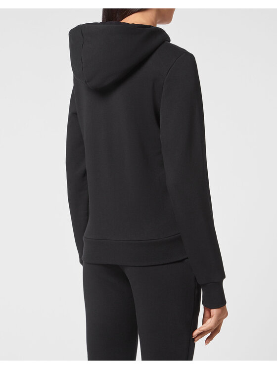 Plein Sport Plein Sport Bluza 2635 Czarny Regular Fit