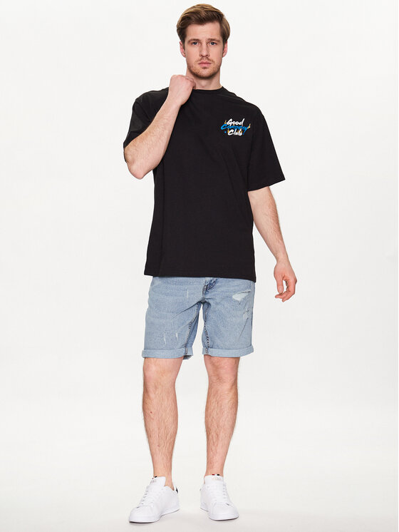 Redefined Rebel Redefined Rebel T-Shirt Carter 221042 Schwarz Boxy Fit