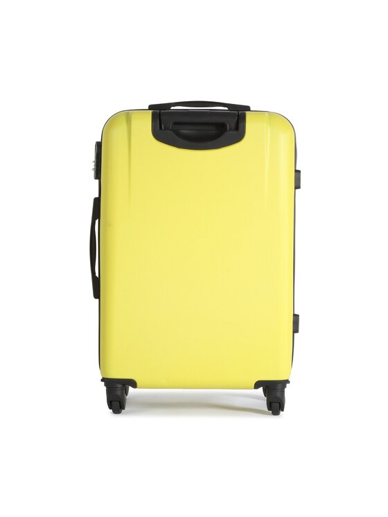Valigia rigida media T5538-4 Giallo