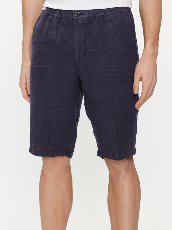 Paul&Shark Paul&Shark Bavlnené šortky 24414038 Tmavomodrá Regular Fit