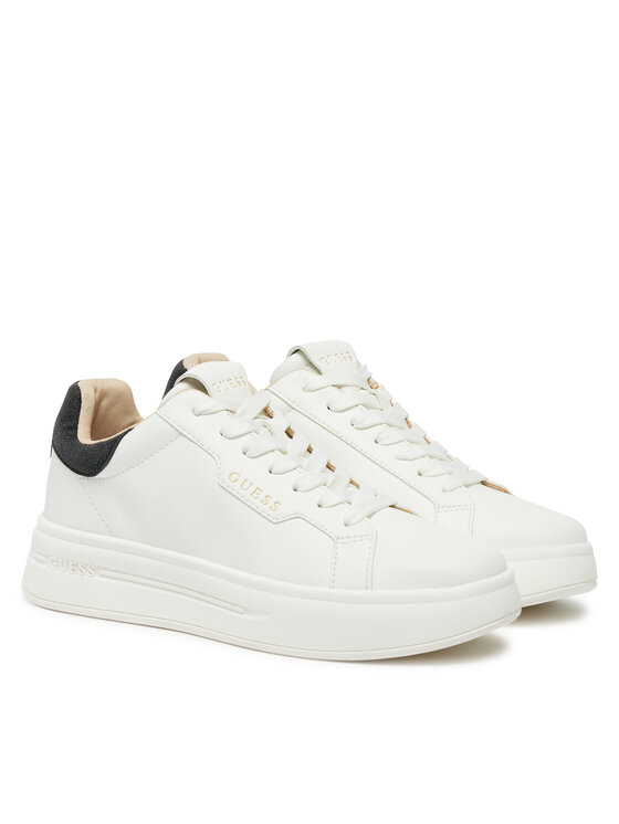 Guess Guess Сникърси FLPWIN LEA12 Бял