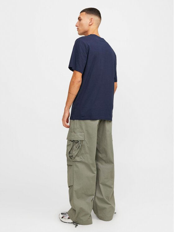 Jack&Jones Jack&Jones Majica Logan 12253442 Mornarsko modra Standard Fit