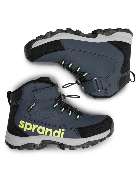 Sprandi Sprandi Trapery Winter Wave CP86-25067 Granatowy