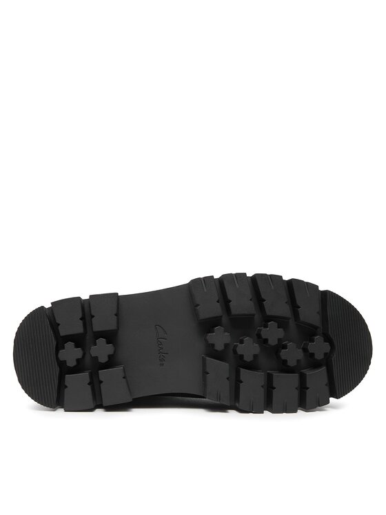 Clarks Clarks Kotníková obuv s elastickým prvkem Orianna2 Top 261740674 Černá