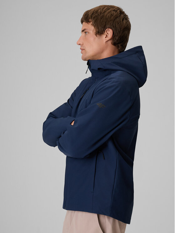 4F 4F Kurtka przejściowa URBAN COMMUTER Granatowy Regular Fit