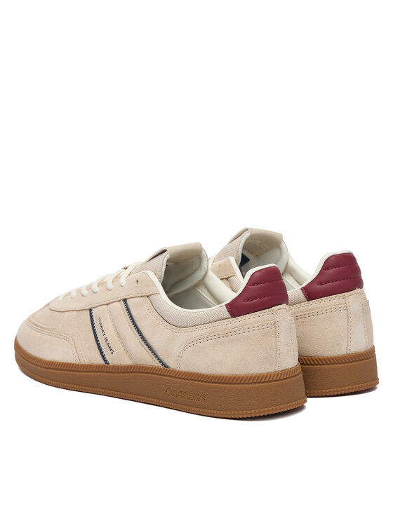 Tommy Jeans Tommy Jeans Sneakersy The Greenwich Edge Suede EM0EM01662 Écru