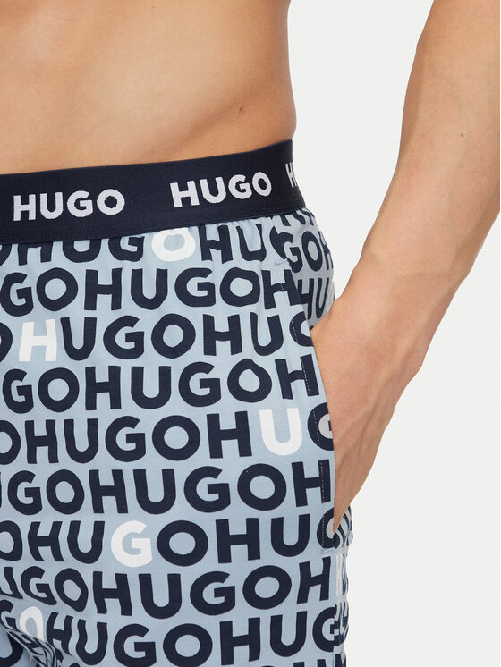 HUGO HUGO Pižamos šortai Tortuga 50540086 Mėlyna Regular Fit