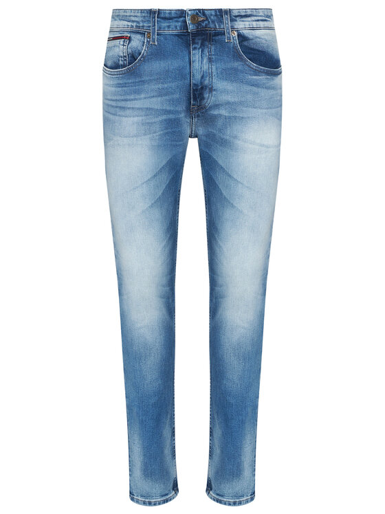 Tommy Jeans Tommy Jeans Traperice Austin DM0DM09555 Plava Slim Fit