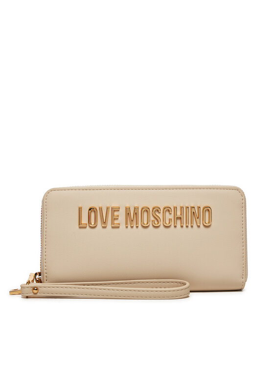 LOVE MOSCHINO Velika ženska Denarnica JC5620PP1LKD0110 Écru