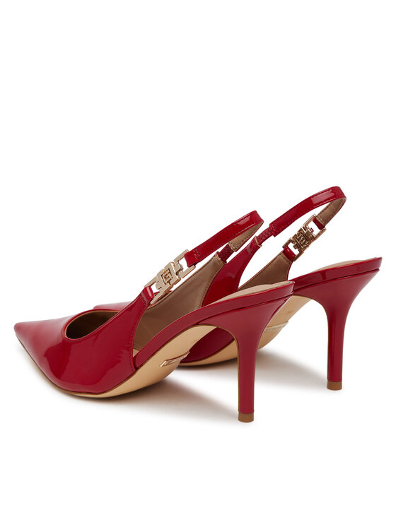Guess Guess Pantofi cu toc subțire FLTNS5 PAF05 Roșu
