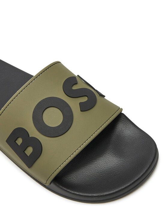 BOSS Boss Natikači Kirk Slid rblg N 50498241 Zelena