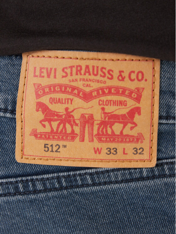 Levi's® Levi's® Jeansy 512™ 28833-1193 Tmavomodrá Slim Taper Fit