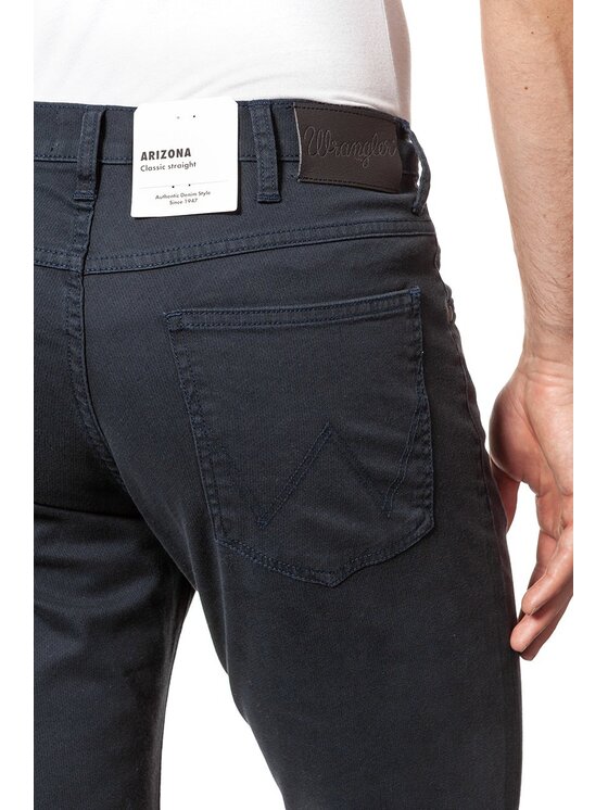 Wrangler Wrangler Pantaloni di tessuto ARIZONA Blu Straight Fit