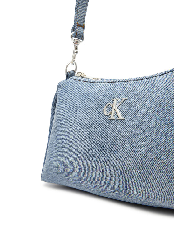 Calvin Klein Calvin Klein Τσάντα Denim Layla Shoulder Bag Sm LV04F3222G Μπλε