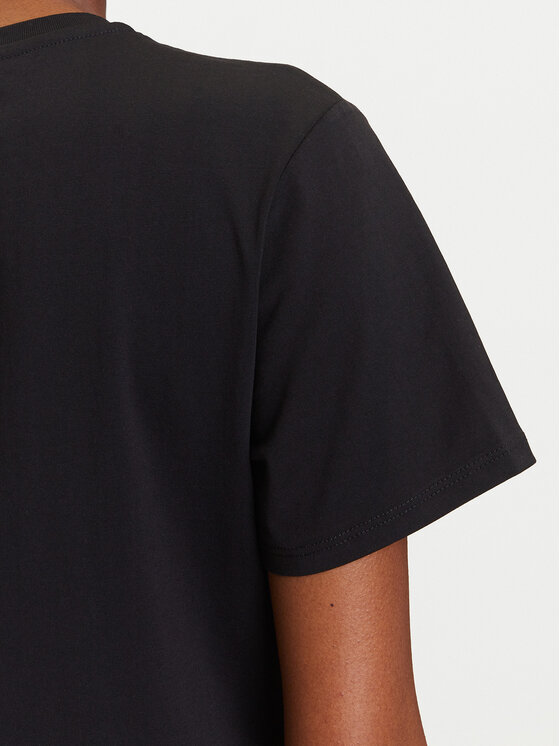 KARL LAGERFELD KARL LAGERFELD T-särk A3W17102 Must Regular Fit