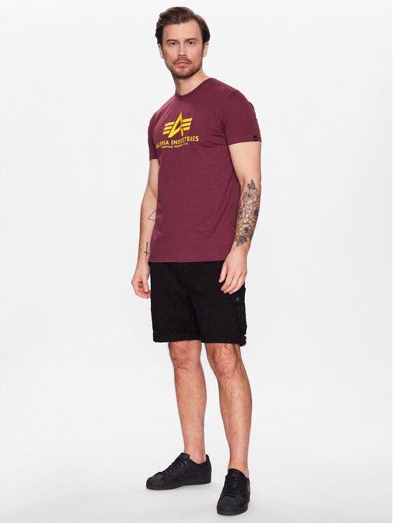 Alpha Industries Alpha Industries Komplet t-shirtów Basic 106524 Kolorowy Regular Fit