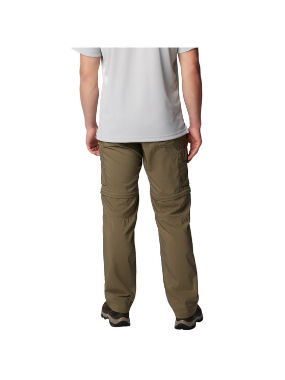 Columbia Columbia Spodnie dresowe Columbia Silver Ridge Utility Convertible Pant Zielony Regular Fit