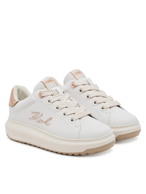 KARL LAGERFELD KARL LAGERFELD Sneakersy KL67518A Biały