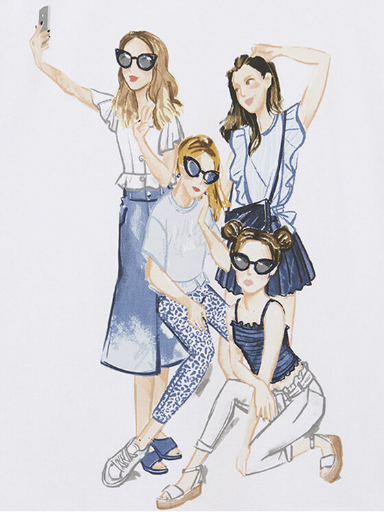 Completo maglietta e leggings 6729 Multicolore