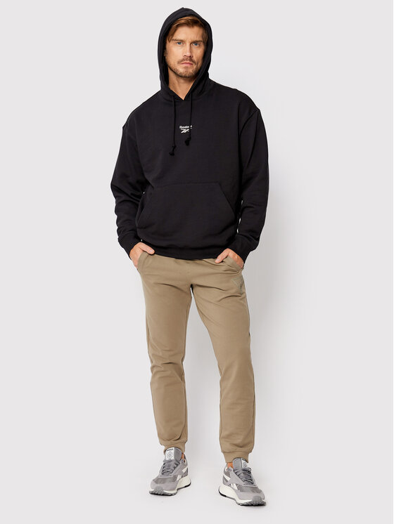 Reebok Reebok Sweatshirt Classics Small Vector HI4611 Schwarz Oversize