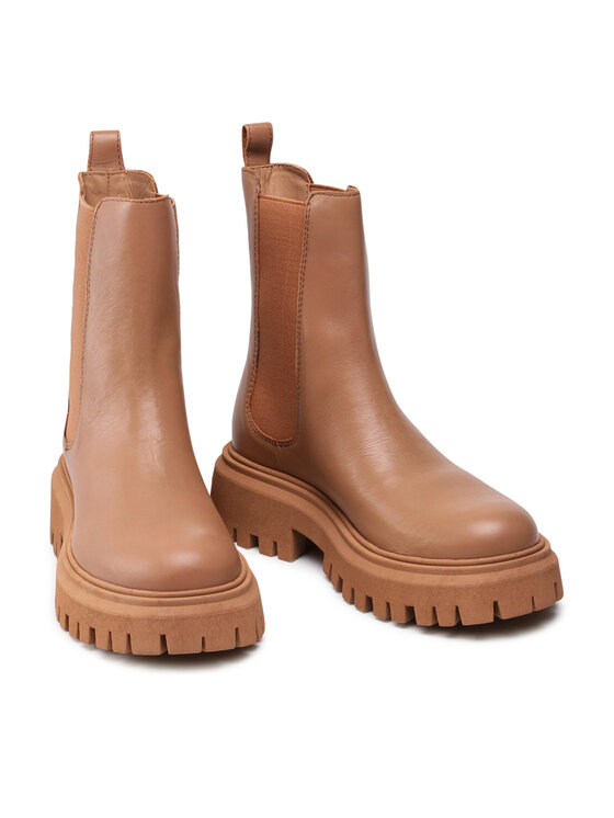 Badura Badura Jātnieku stila puszābaki RST-LONDRA-2 Brūns