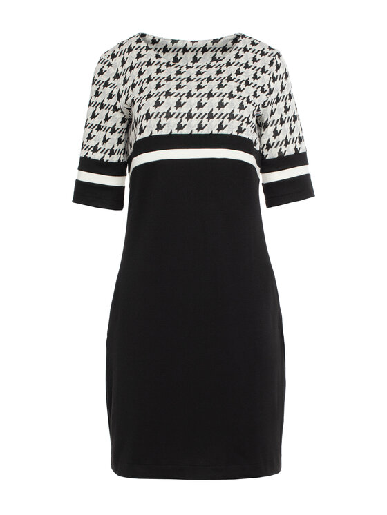 NIFE NIFE Úpletové šaty S246 Barevná Classic Fit