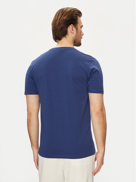 Ellesse Ellesse T-Shirt Trea SHV20126 Granatowy Regular Fit