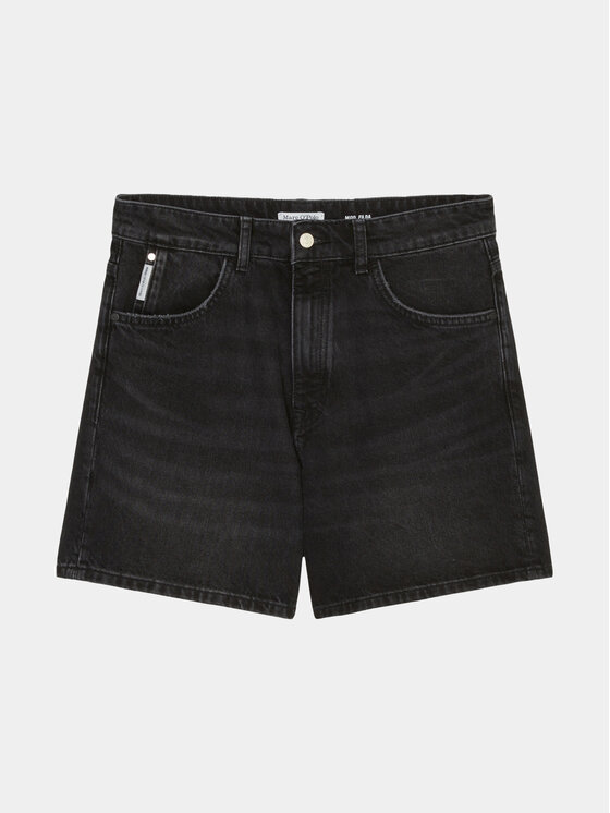 Marc O'Polo Denim Marc O'Polo Denim Džínové šortky 443 9101 13031 Černá Relaxed Fit