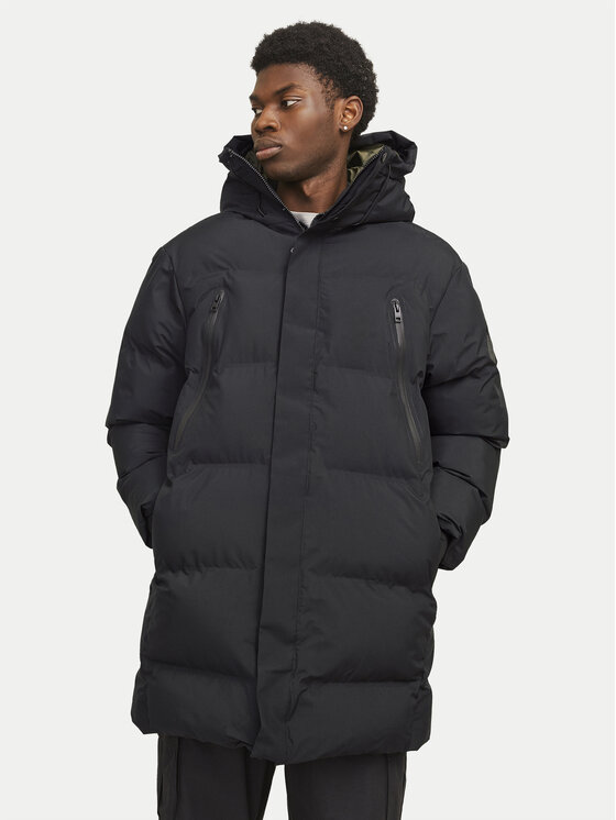 Jack&Jones Zimné bundy Alpha 12260481 Čierna Regular Fit