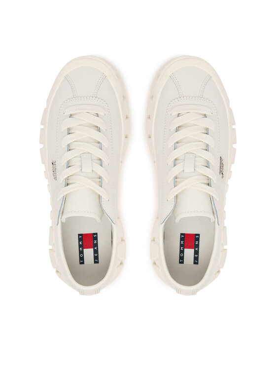 Tommy Jeans Tommy Jeans Superge Tjw Platform Sneaker Leather Lc EN0EN03165 Bela