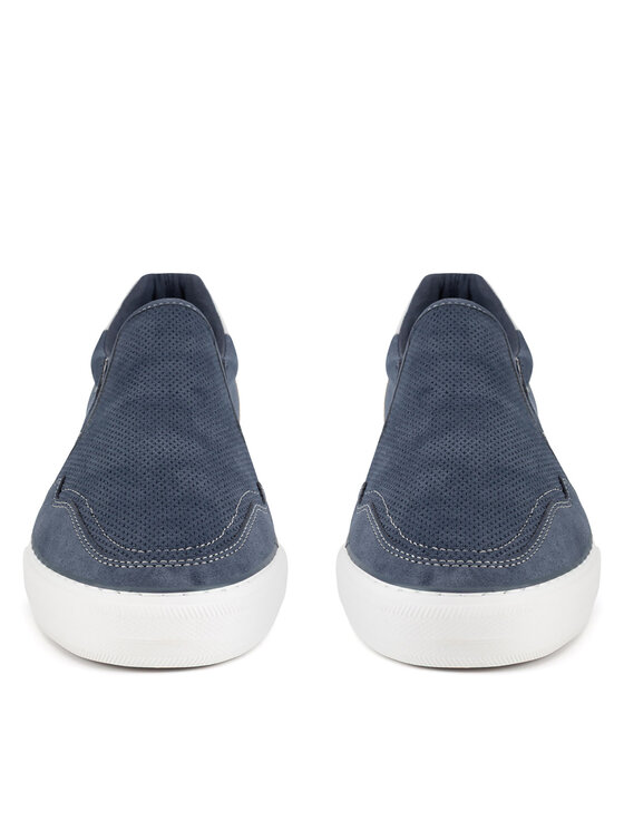 Mustang Mustang Sneakers aus Stoff 4198-402 Dunkelblau