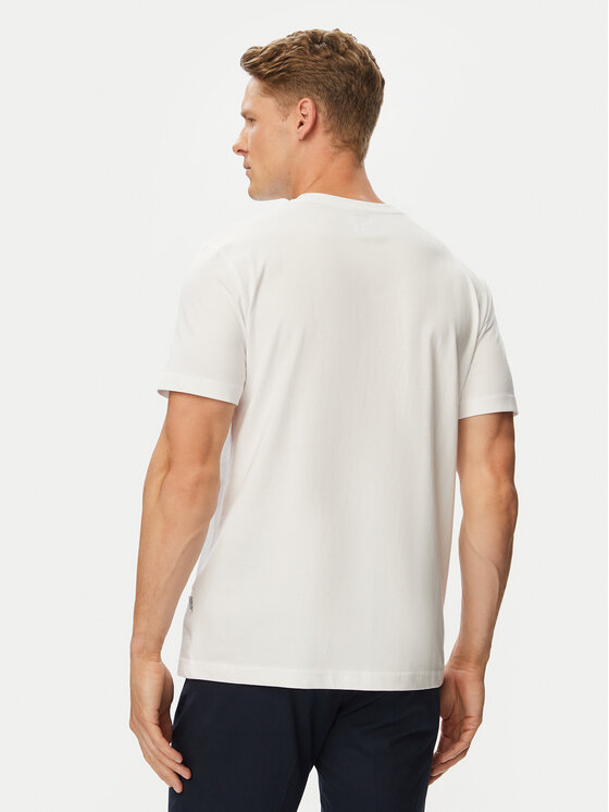 Beverly Hills Polo Club Beverly Hills Polo Club T-Shirt P-SS26M-TS1290 Bílá Regular Fit