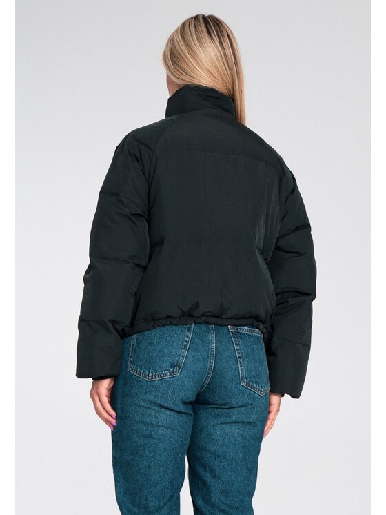 FIGL FIGL Vatovaná bunda M1227 Černá Regular Fit