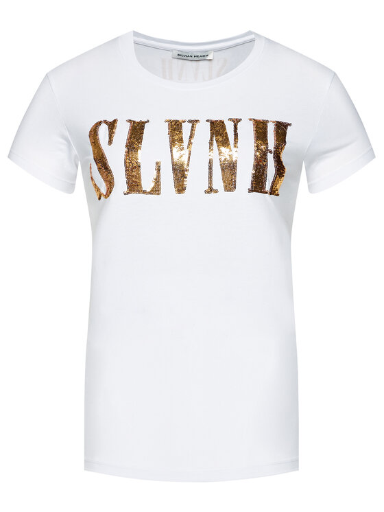 Silvian Heach Silvian Heach T-shirt PGA20652TS Bianco Regular Fit