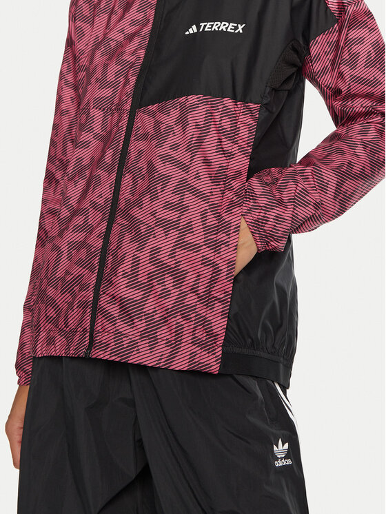 adidas adidas Geacă pentru alergare Terrex Trail Running IM8143 Roz Regular Fit