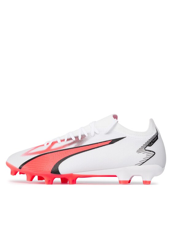 Puma Puma Buty do piłki nożnej Ultra Match FG/AG 107347 01 Biały