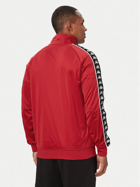 Kappa Kappa Bluza 301EFU0 Czerwony Regular Fit