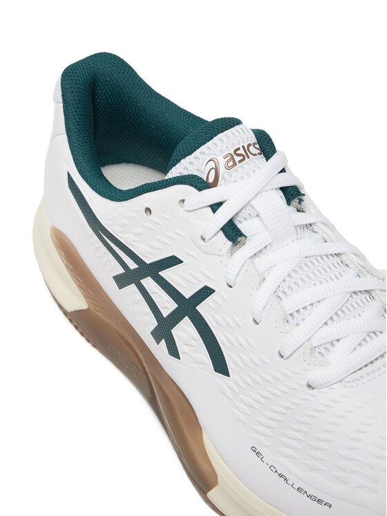 Asics Asics Čevlji za tenis Gel-Challenger 14 Clay 1041A449 Bela