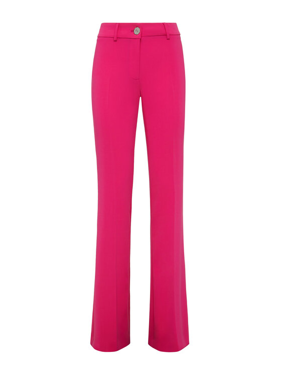 PHILIPP PLEIN PHILIPP PLEIN Pantaloni di tessuto 21875 Rosa Flare Fit