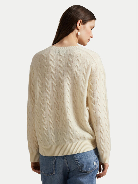 Polo Ralph Lauren Polo Ralph Lauren Sweater 211971865001 Fehér Slim Fit
